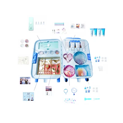 Gambar Jandoon Goo Goo Card Frozen Suitcase - Biru