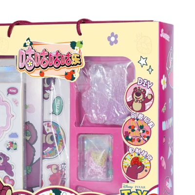 Gambar Jandoon Set Keychain Diy Medium Lotso - Pink