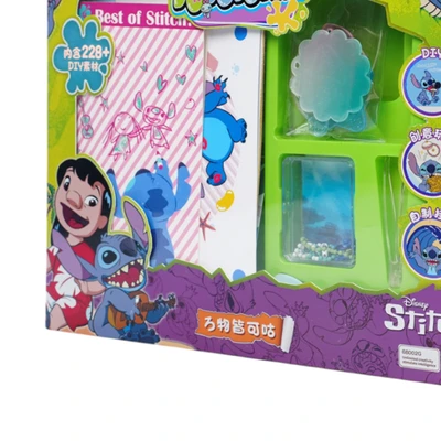 Gambar Jandoon Set Keychain Diy Medium Stitch - Hijau