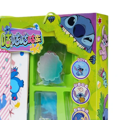 Gambar Jandoon Set Keychain Diy Medium Stitch - Hijau