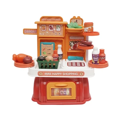 Gambar Pretty Missy Playset Mini Happy Shopping Supermarket - Oranye