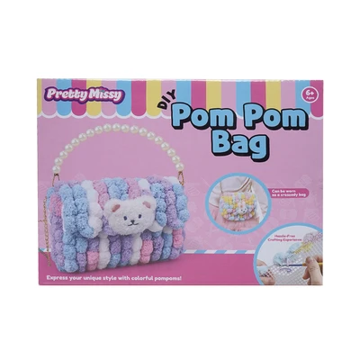 Gambar Pretty Missy Set Diy Tas Selempang Pom-pom Round - Mix