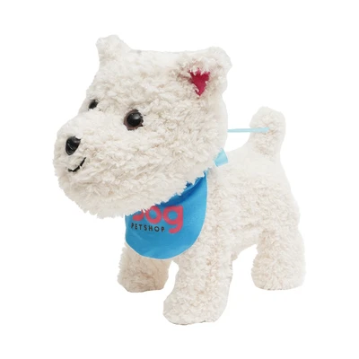 Gambar Pretty Missy Set Boneka Plush Smart Terrier - Putih