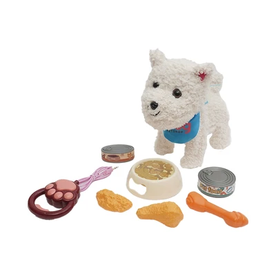 Gambar Pretty Missy Set Boneka Plush Smart Terrier - Putih