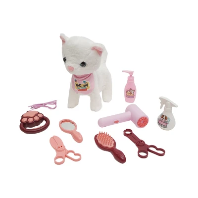 Gambar Pretty Missy Set Boneka Plush Smart Cat - Putih