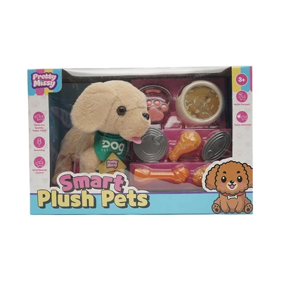 Gambar Pretty Missy Set Boneka Plush Smart Retriever - Cokelat
