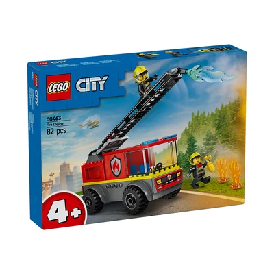 Gambar LEGO City Fire Ladder Truck Set 82 Pcs 60463 - Mix