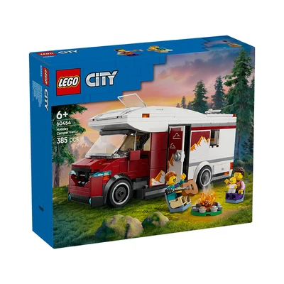 Gambar LEGO City Holiday Adventure Camper Van Set 385 Pcs 60454 - Mix
