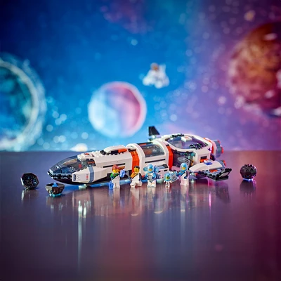 Gambar LEGO City Modular Galactic Spaceship - Putih