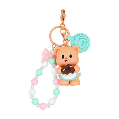 Gambar Kiddy Fun Butterbear Gantungan Kunci Hand String Donut - Mix