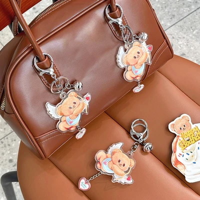 Gambar Kiddy Fun Butterbear Gantungan Kunci Love Angel - Mix