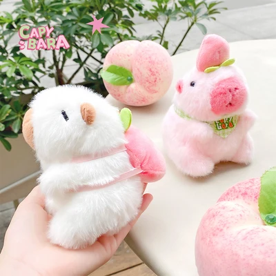 Gambar Capybara Gantungan Kunci Cloth Art Doll Random
