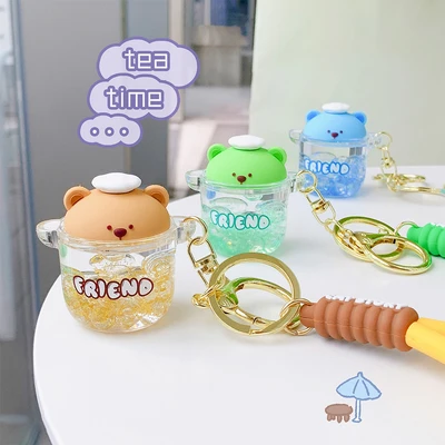Gambar Kiddy Fun Gantungan Kunci Hand Rope Spring Summer Chef Bear Random