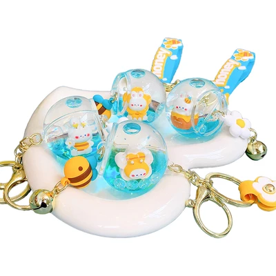 Gambar Kiddy Fun Gantungan Kunci Hand Rope Delicious Sweet Rabbit Random