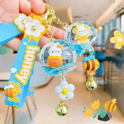 Gambar Kiddy Fun Gantungan Kunci Hand Rope Delicious Sweet Rabbit Random