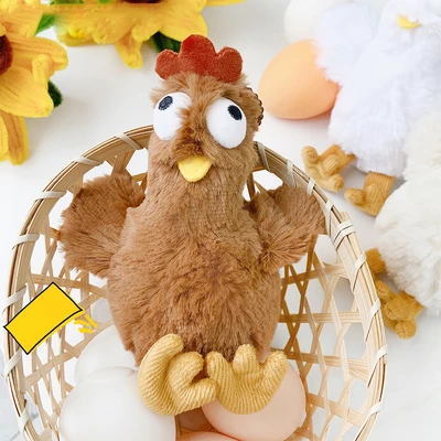 Gambar Kiddy Fun Gantungan Kunci Boneka Clip Maillard Laying Hens Random