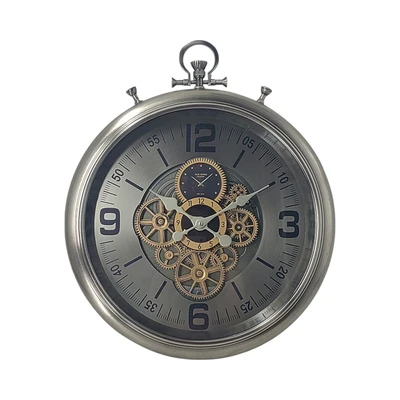 Gambar Informa Jam Dinding Gear 52 cm - Silver