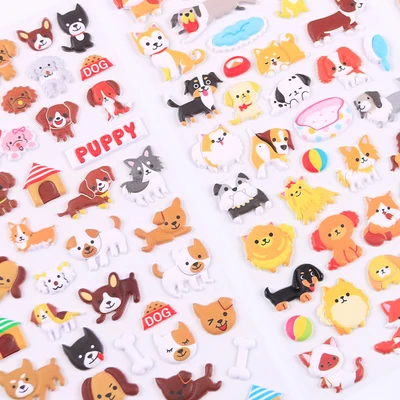 Gambar Kiddy Fun Stiker Lovely Dog Series Random