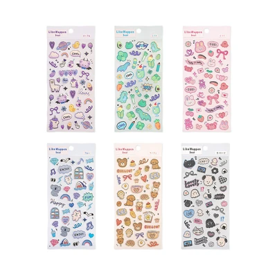 Gambar Kiddy Fun Stiker Gliter Random