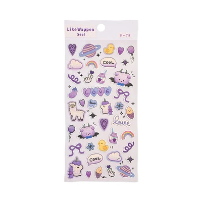 Gambar Kiddy Fun Stiker Gliter Random