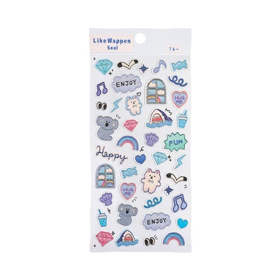 Gambar Kiddy Fun Stiker Gliter Random