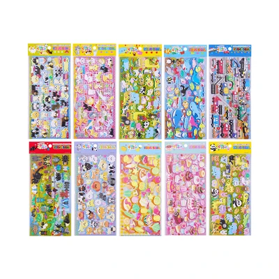 Gambar Kiddy Fun Stiker Dessert Transport Animal Random