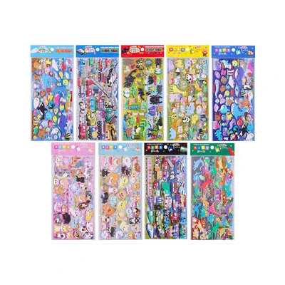 Gambar Kiddy Fun Stiker Dessert Transport Animal Random