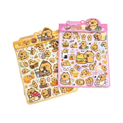 Gambar Capybara Stiker Big Series Random