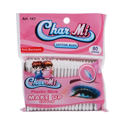 Gambar Charmi Cotton Buds Cosmetic Set 80 Pcs Art 167 - Putih