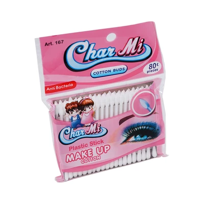 Gambar Charmi Cotton Buds Cosmetic Set 80 Pcs Art 167 - Putih