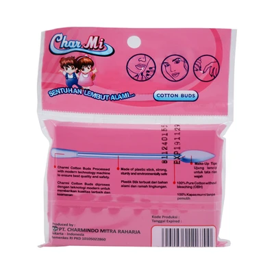 Gambar Charmi Cotton Buds Cosmetic Set 80 Pcs Art 167 - Putih