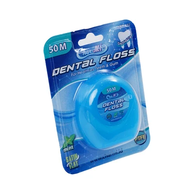 Gambar Charmi Dental Floss Satin Art 50 Mtr 182 - Biru
