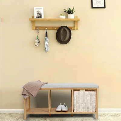 Gambar Informa Mori Bangku Fabric Nature - Abu-Abu