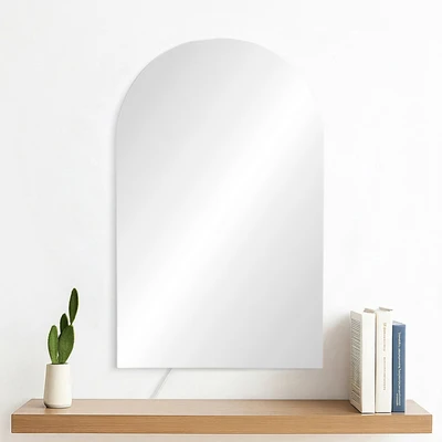 Gambar Informa Cermin Dinding Dekorasi LED Arch 50x2.5x80 cm V1 - Putih