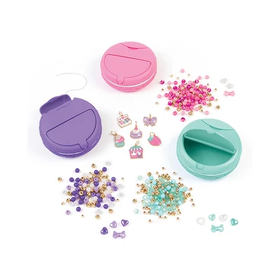 Gambar Make It Real Macaron Bracelet Maker Set 395 Pcs - Mix