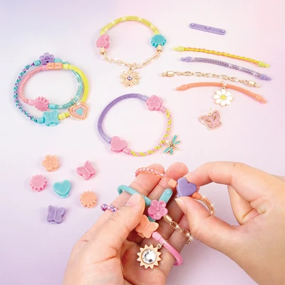 Gambar Make It Real Linked Looks Bracelet Kit Set 48 Pcs - Mix