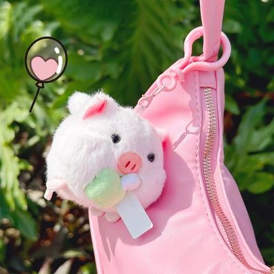 Gambar Kiddy Fun Gantungan Kunci Boneka Clip Wagging Tail Friend Random