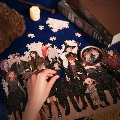 Gambar Toi Harry Potter Puzzle Characters Set 1000 Pcs 10245 - Mix