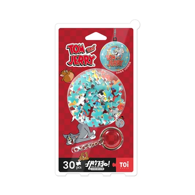 Gambar Toi Tom & Jerry Puzzle Ball Good Friend Set 30 Pcs - Hijau Tosca
