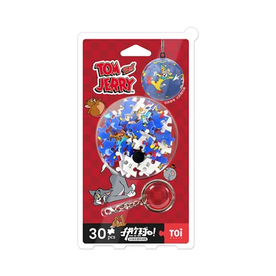 Gambar Toi Tom & Jerry Puzzle Ball Circus Set 30 Pcs 10105 - Biru