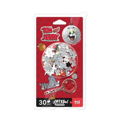 Gambar Toi Tom & Jerry Puzzle Ball Tom Set 30 Pcs 10133 - Abu-Abu