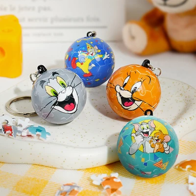 Gambar Toi Tom & Jerry Puzzle Ball Tom Set 30 Pcs 10133 - Abu-Abu