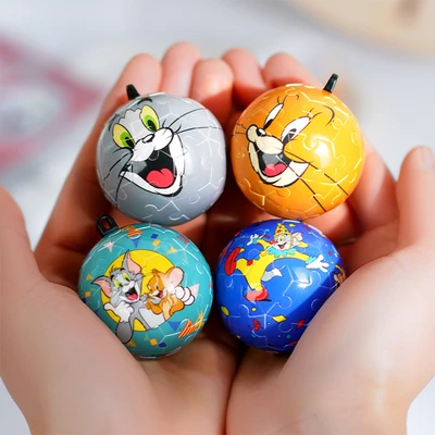 Gambar Toi Tom & Jerry Puzzle Ball Jerry Set 30 Pcs 10134 - Oranye