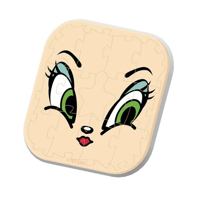 Gambar Toi Set 13 Pcs Tom & Jerry Puzzle Magnet Badge Random