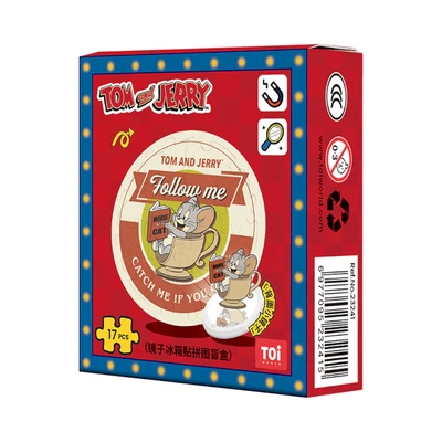 Gambar Toi Puzzle Holiday Palete Tom & Jerry Set 17 Pcs Random