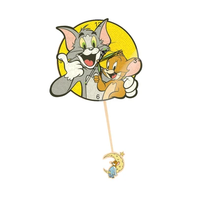 Gambar Toi Tom & Jerry Puzzle Wood Clock Set 220 Pcs 10180 - Mix