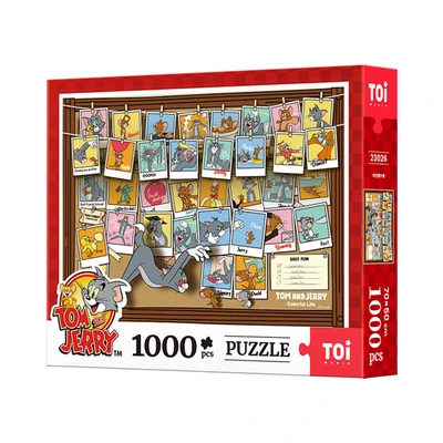 Gambar Toi Tom & Jerry Puzzle Memory Photo Wall Set 1000 Pcs 23026 - Mix
