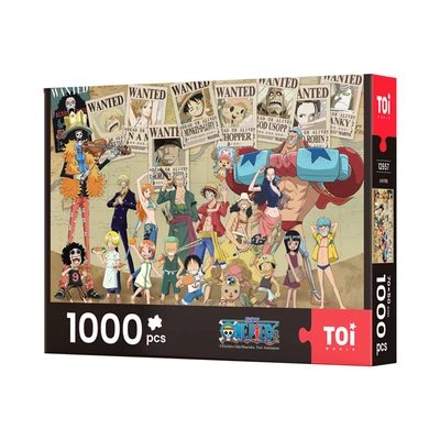 Gambar Toi One Piece Puzzle Past & Present Set 1000 Pcs 12657 - Mix