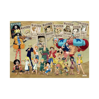 Gambar Toi One Piece Puzzle Past & Present Set 1000 Pcs 12657 - Mix