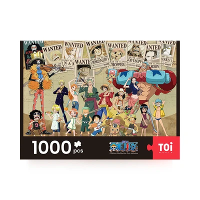 Gambar Toi One Piece Puzzle Past & Present Set 1000 Pcs 12657 - Mix